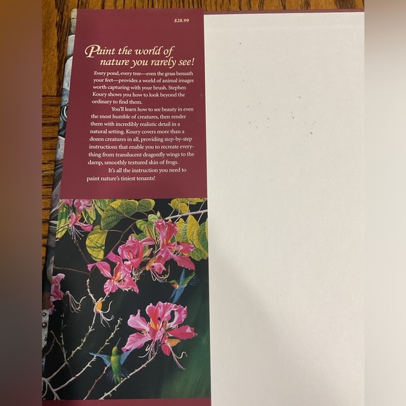 Painting Nature’s Little Creatures & Butterflies, Bugs & Worms BOOKS set - Picture 6 of 13